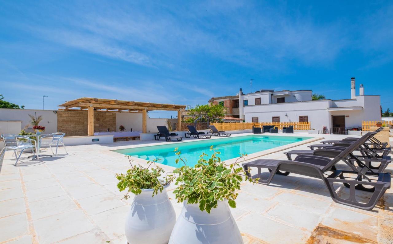 Dependance Specchia With Pool Apartamento Exterior foto